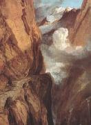 The Saint Gotthard Pass (mk10) William Turner